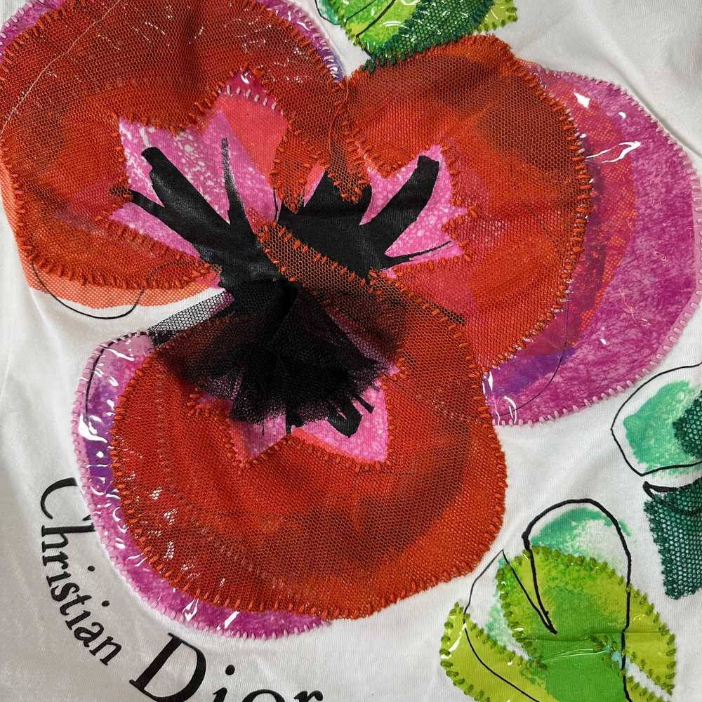 CHRISTIAN DIOR Spring Summer 2002 Flower Print On… - image 3
