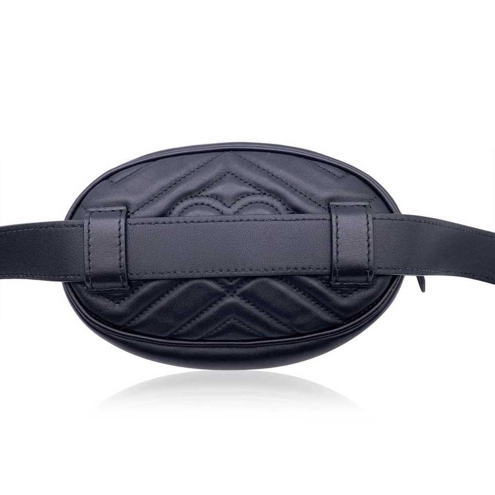 Gucci Gg Marmont Oval leather handbag - image 3