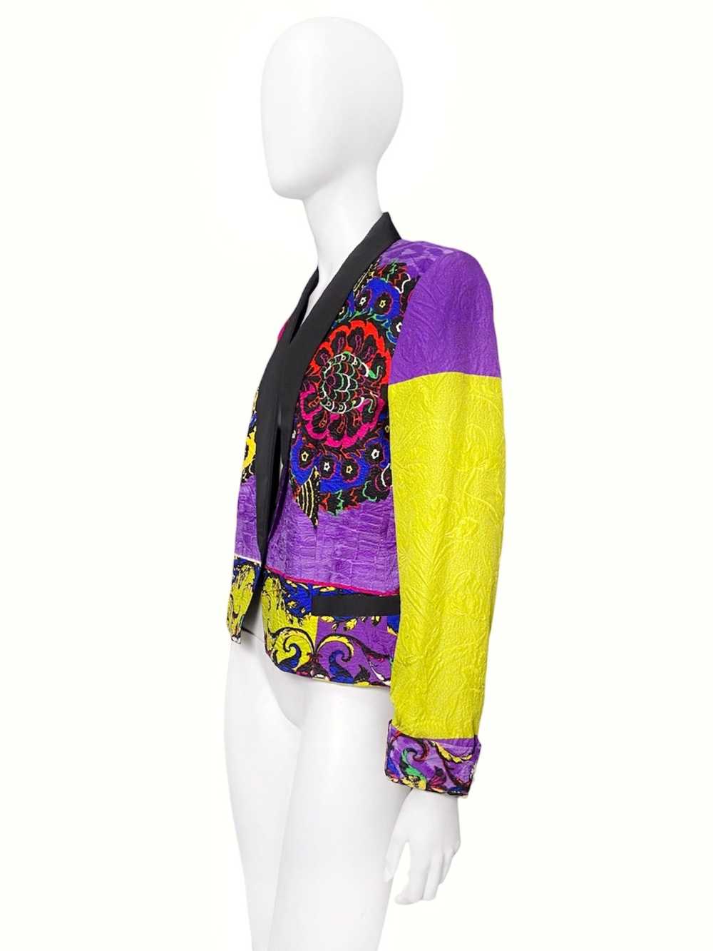 Gianni Versace Spring 1990 Colour Block Baroque S… - image 3