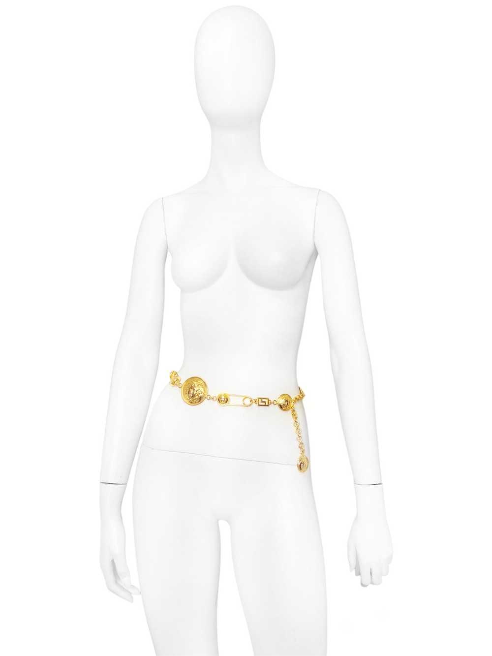 Gianni Versace Iconic Spring 1994 Gold Safety Pin… - image 8
