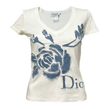 CHRISTIAN DIOR Spring Summer 2005 Denim Flower Pa… - image 1