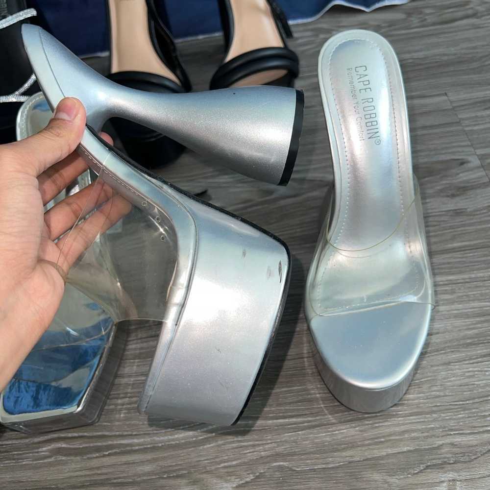 7 pair of heels bundle - image 6