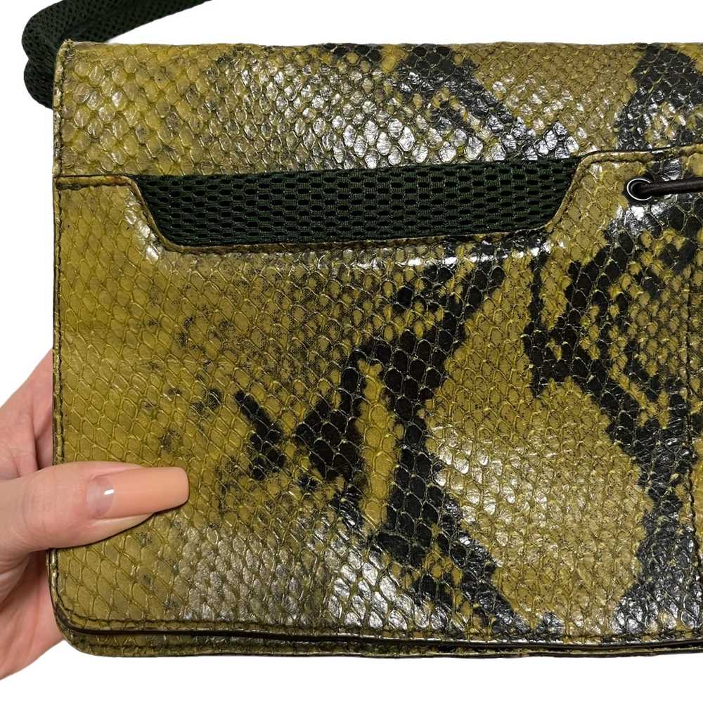 MIU MIU Fall Winter 1999 Python Mesh Hand Bag - image 4