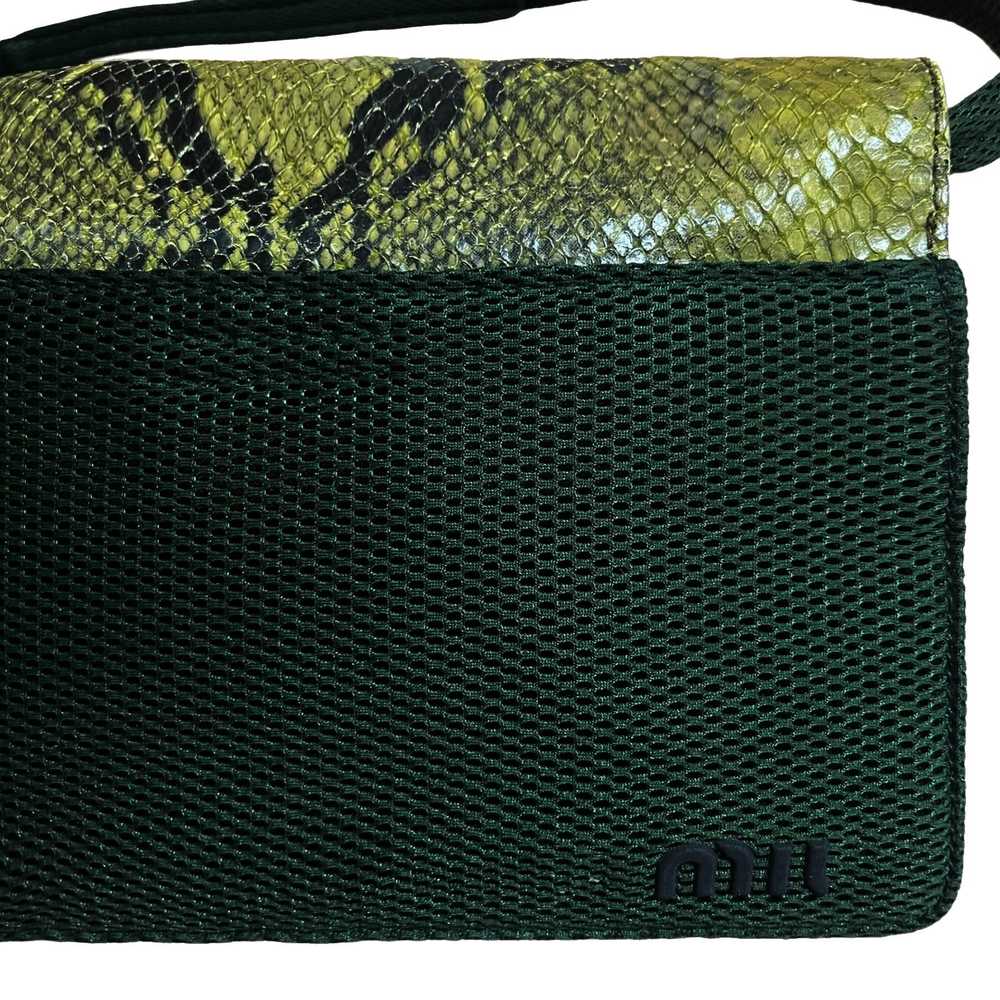 MIU MIU Fall Winter 1999 Python Mesh Hand Bag - image 5