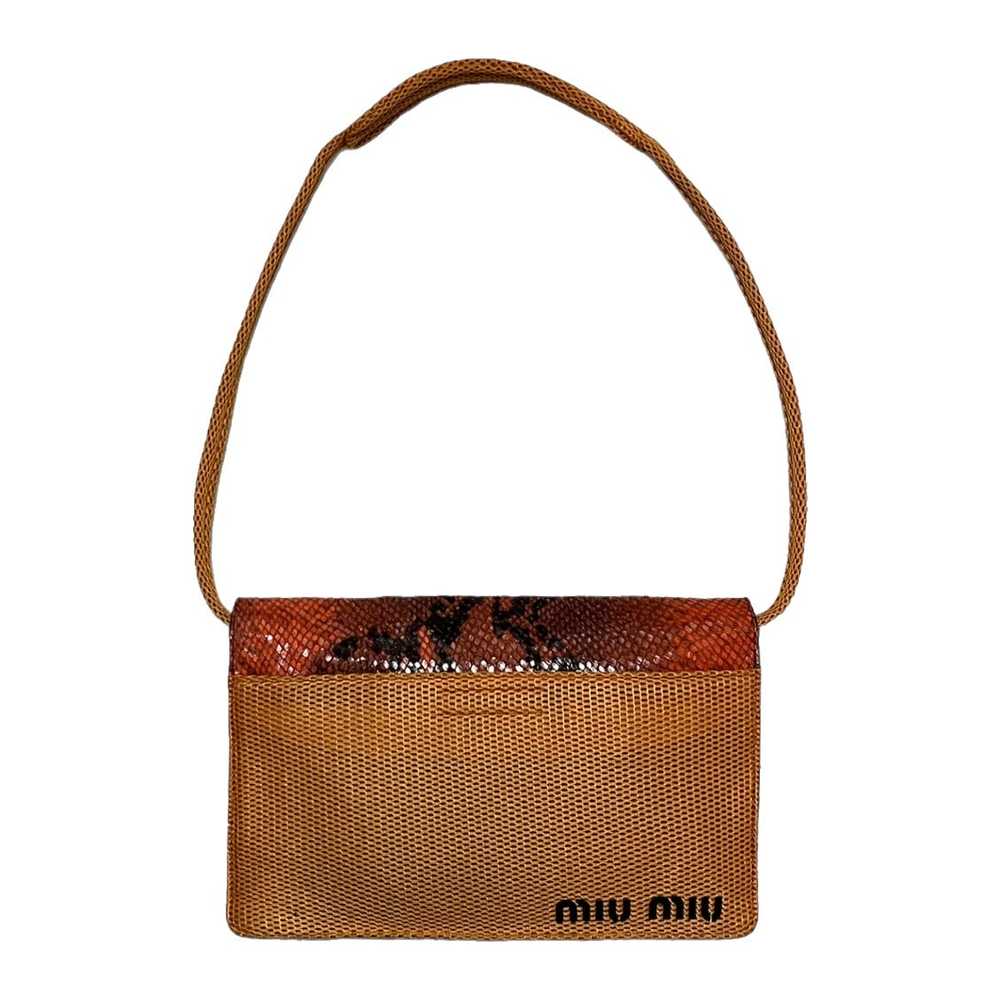 MIU MIU Fall Winter 1999 Python Mesh Hand Bag - image 2