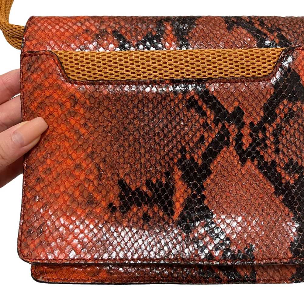 MIU MIU Fall Winter 1999 Python Mesh Hand Bag - image 4