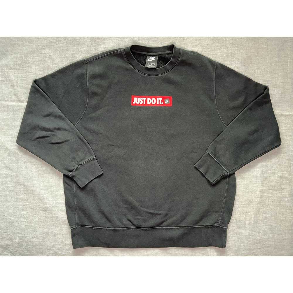 Nike Nike Just Do It Box Logo Crewneck Sweatshirt… - image 1