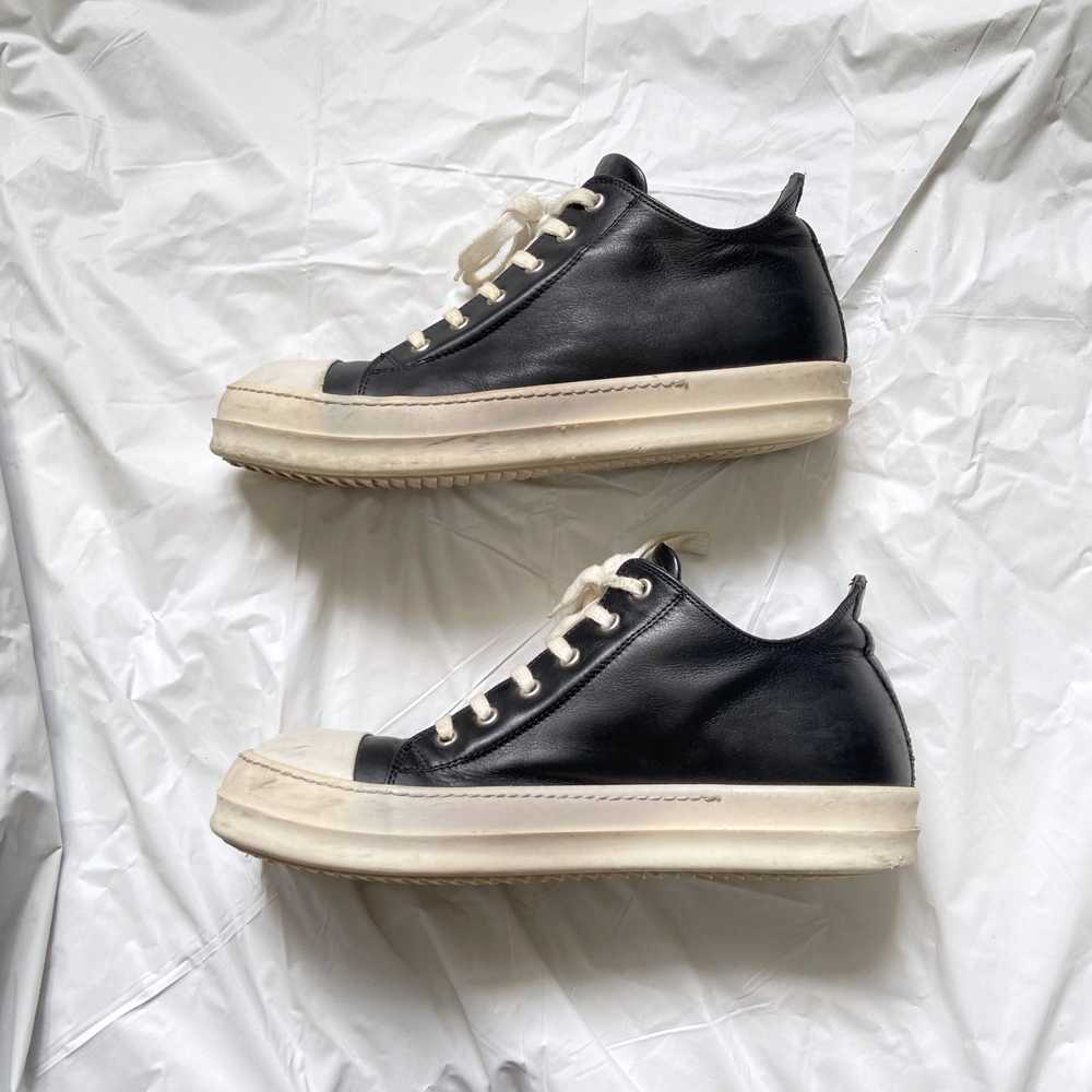 Rick Owens Leather Low Ramones 41 - image 2