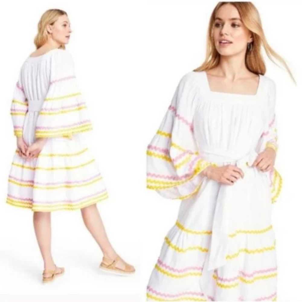 Lisa Marie Fernandez x Target Sleeve Bell Dress m… - image 1