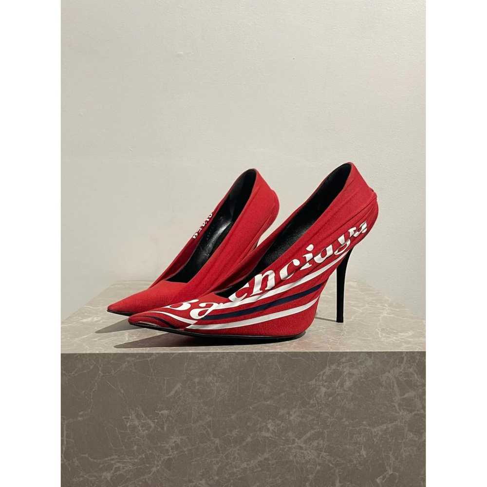 Balenciaga Knife cloth heels - image 3