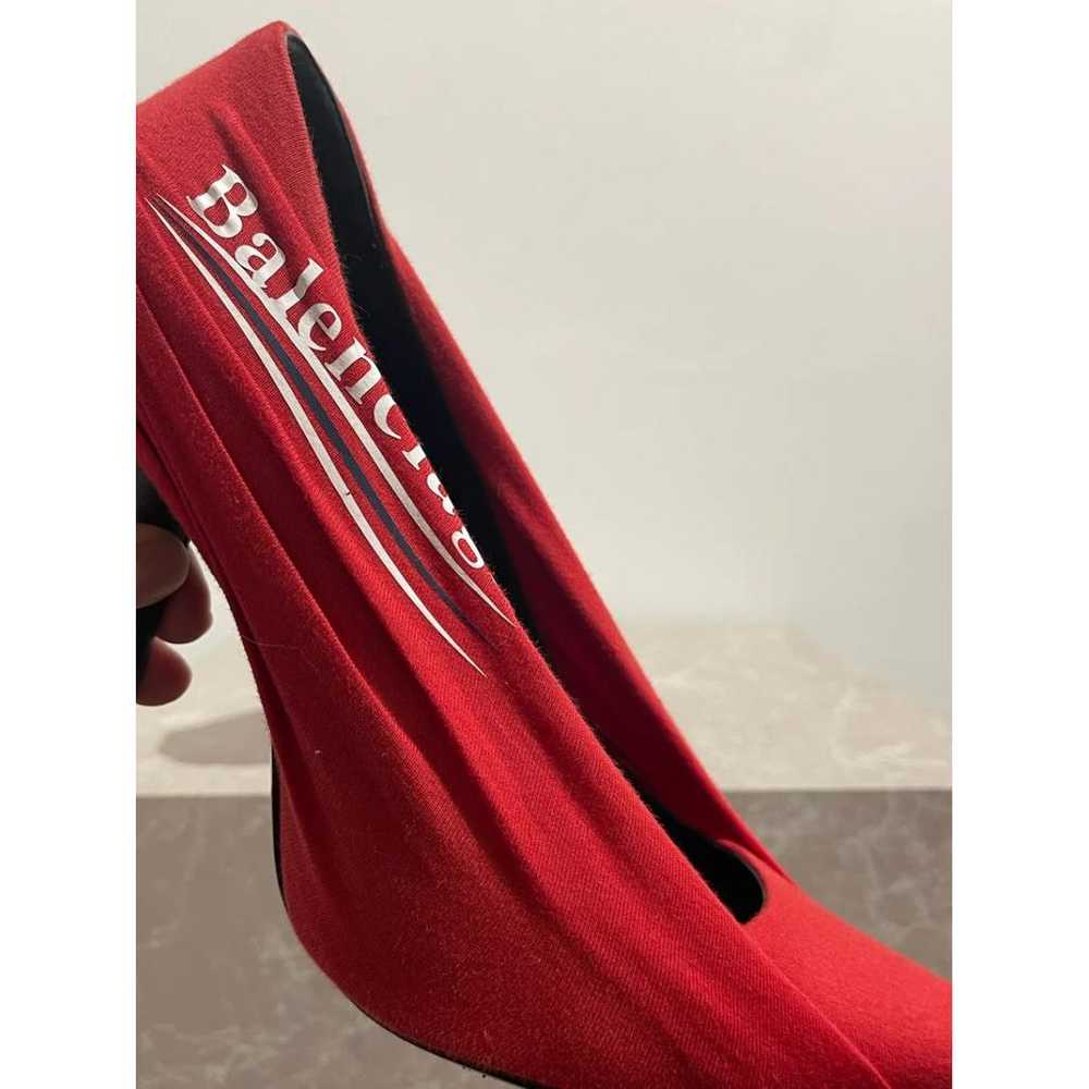 Balenciaga Knife cloth heels - image 5