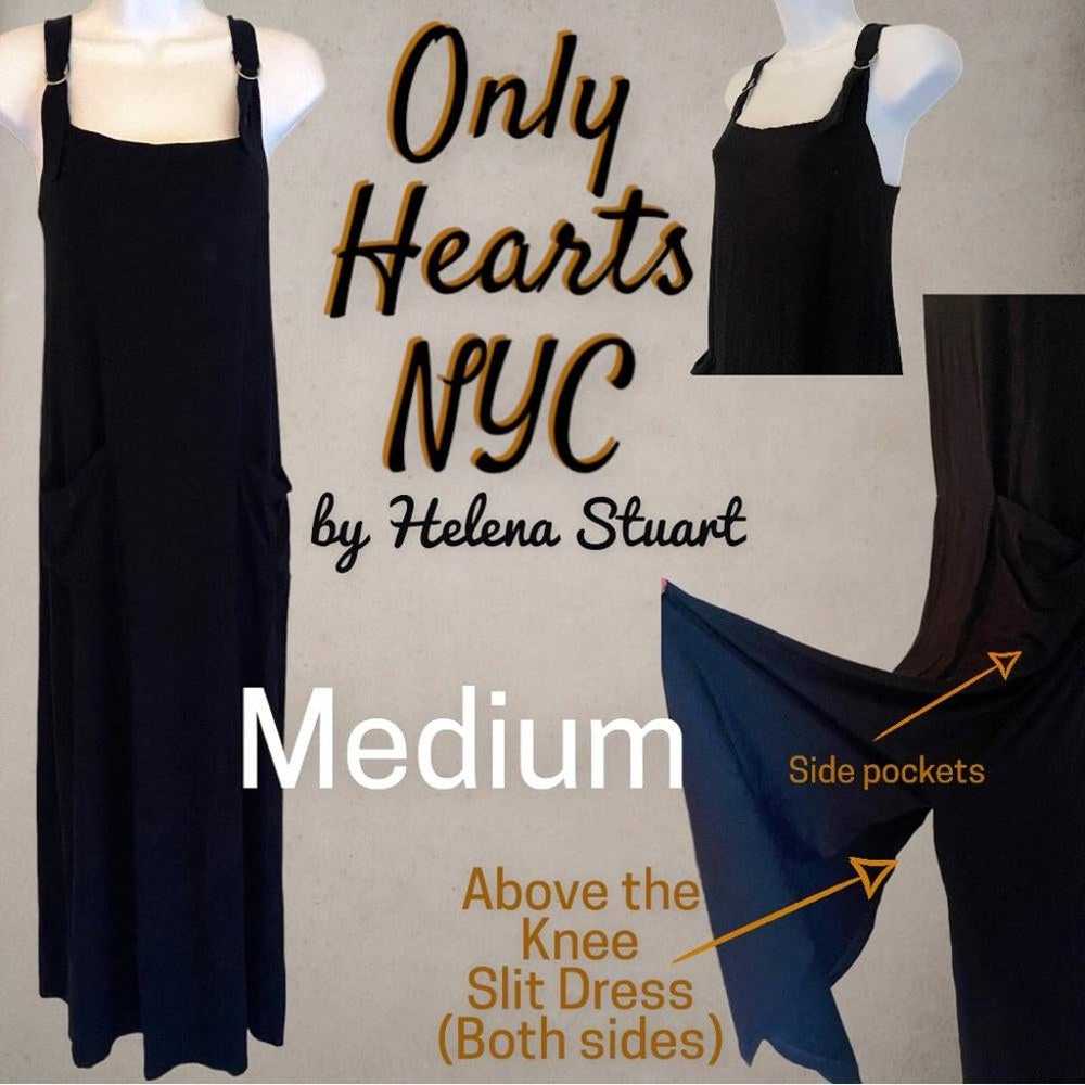 ONLY HEARTS NYC by Helen Stuart Black Dress Medium - image 1