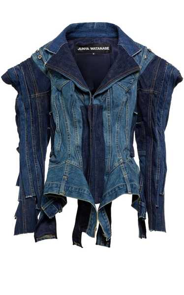 ベスト・ジレ JUNYA WATANABE Women Bubble Jackets JNC0151 Junya Watanabe: Women's Foiled Print Bomber Jacket (Silver