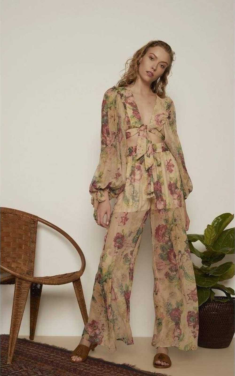 Zimmermann Melody Wide Leg Pant - image 2