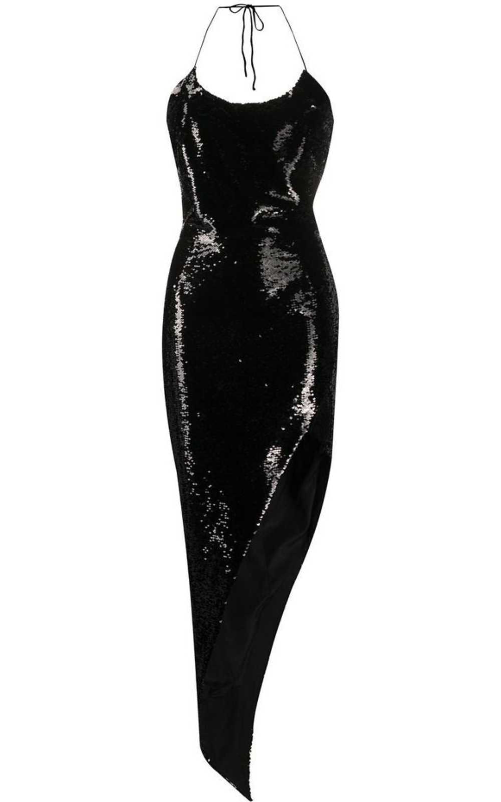 ALEXANDRE VAUTHIER Sequin Embellished Asymmetric Dress