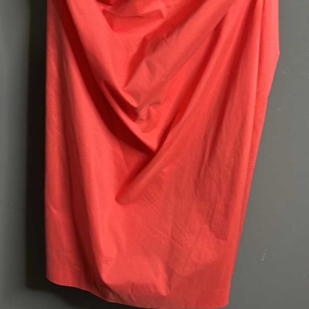 Maggy London Pink Sleeveless Dress With Ruffle De… - image 4