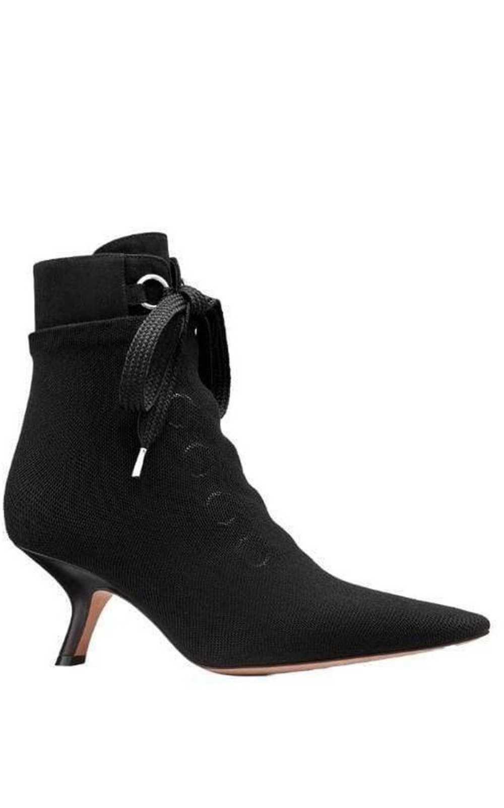 Dior D-Hide Stretch Mesh Ankle Boots - image 3