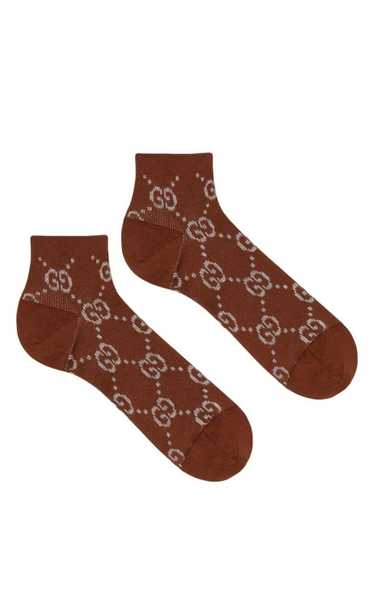 GUCCI GG Embroidered Cotton Blend socks