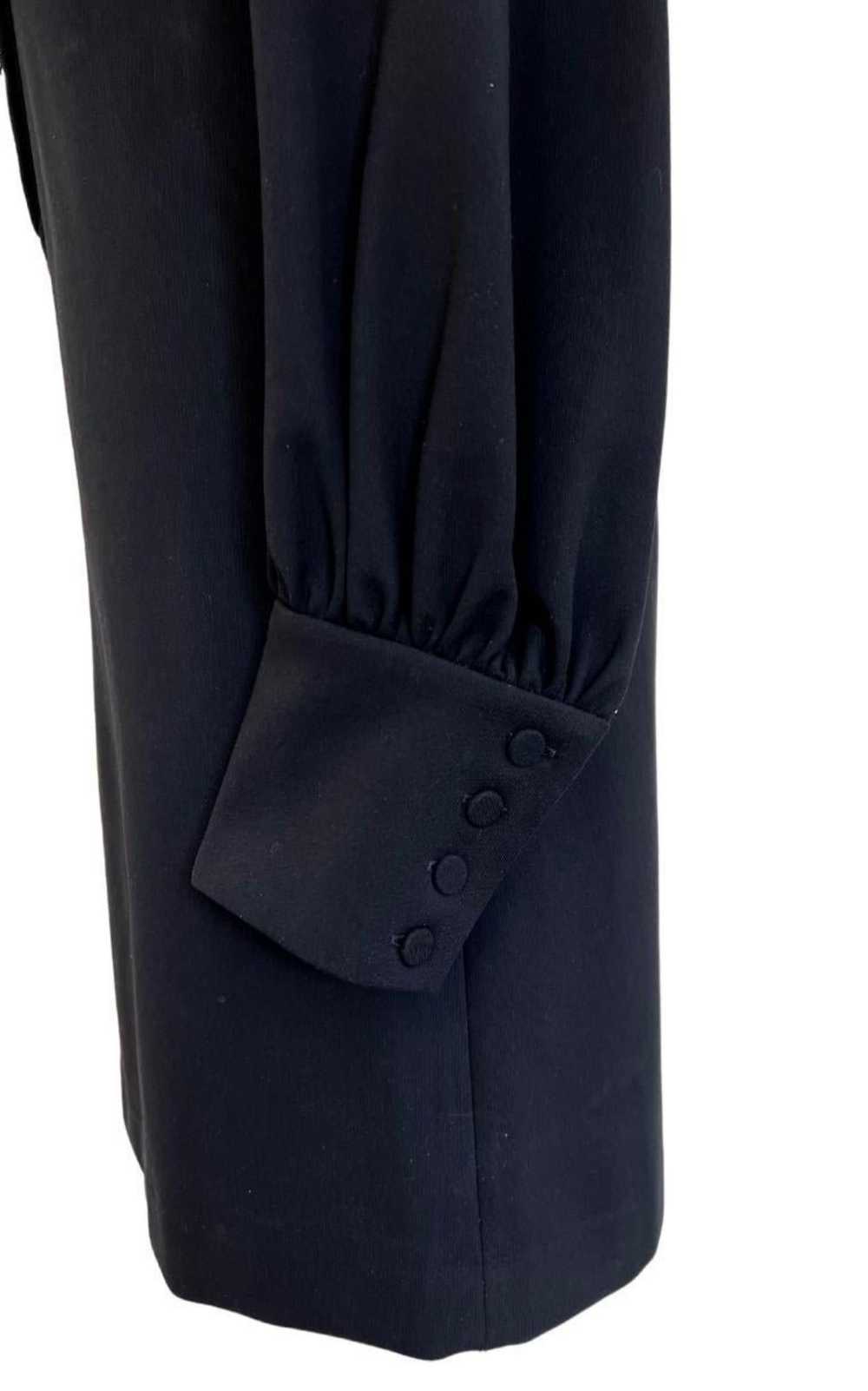 GUCCI Black Ruffle Lace Mini Dress - image 4