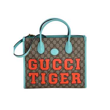 Gucci Tiger GG Supreme Medium Tote
