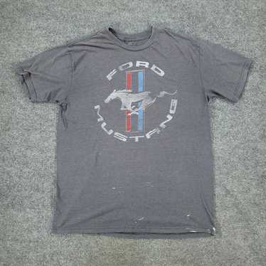 Ford Ford Shirt Men's XL Gray Mustang Logo Offici… - image 1