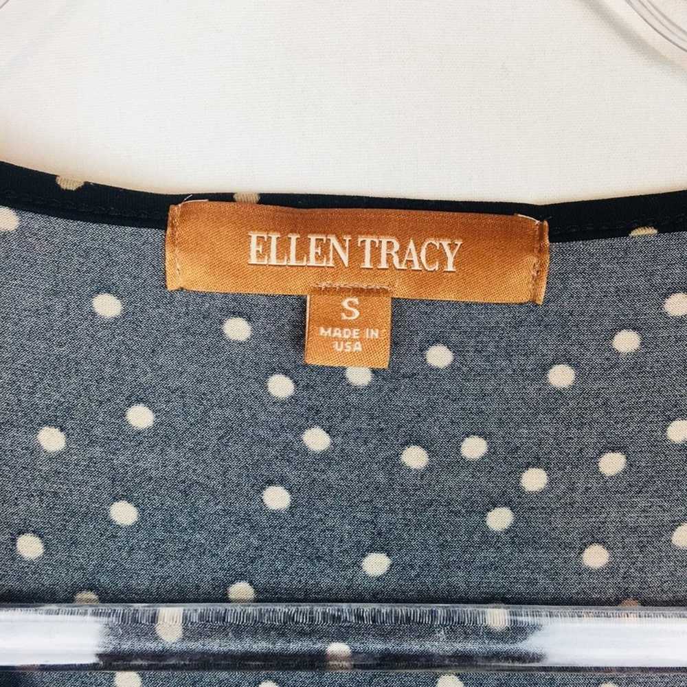 Ellen Tracy | Polka Dot Sleeveless Jumpsuit S - image 4
