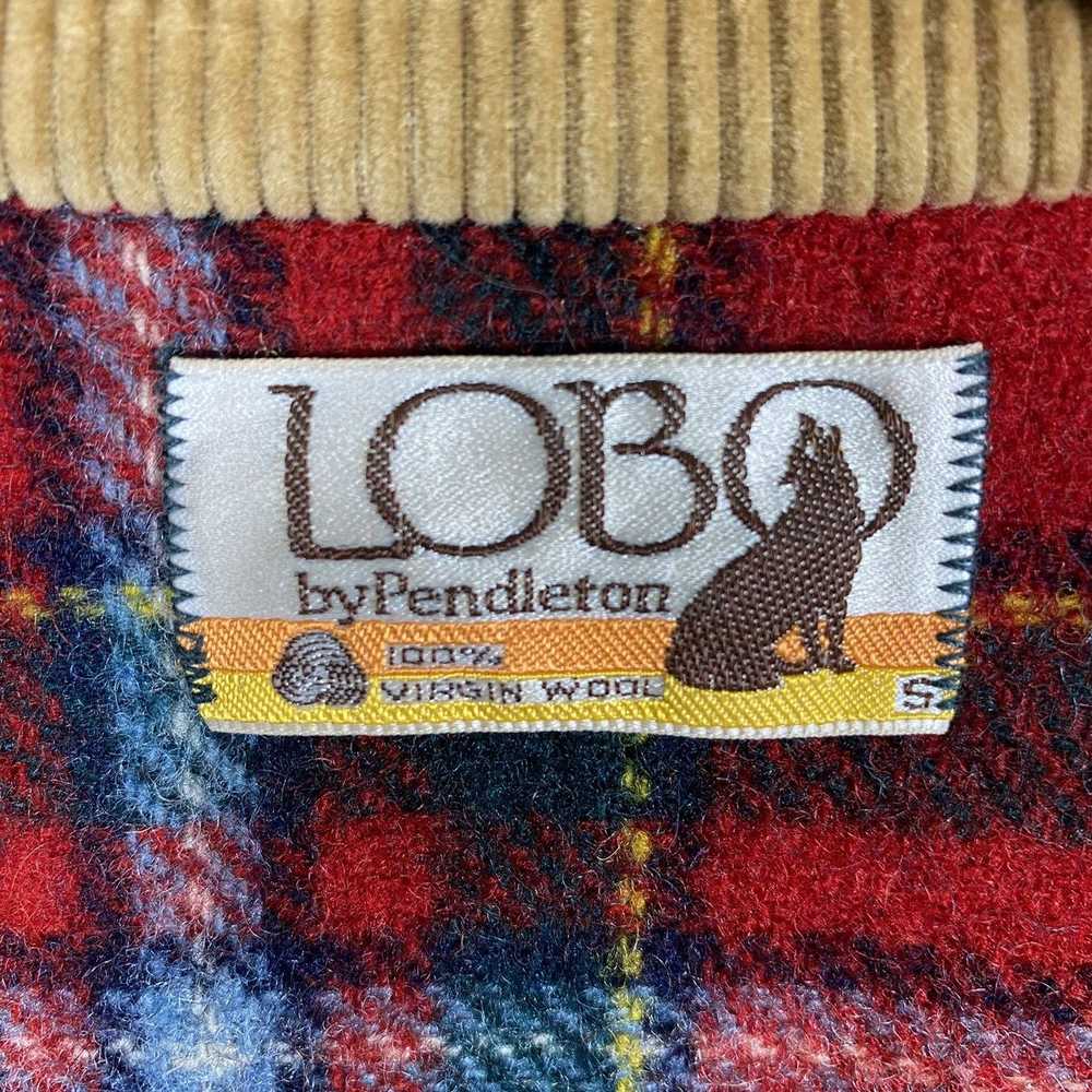 Vintage 70s Lobo Pendleton Wool Button Flannel S … - image 7