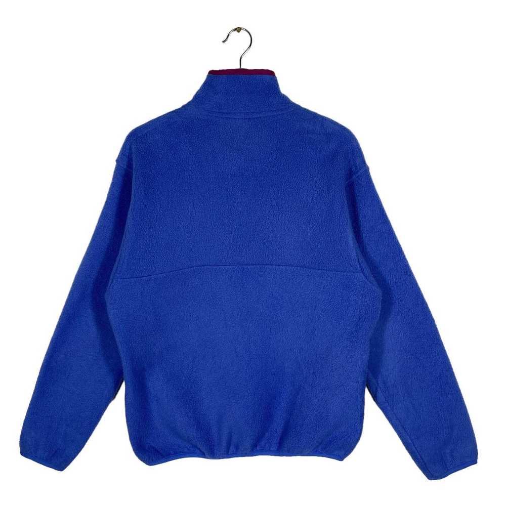 Vintage Patagonia Fleece Half Button M Size Blue … - image 11