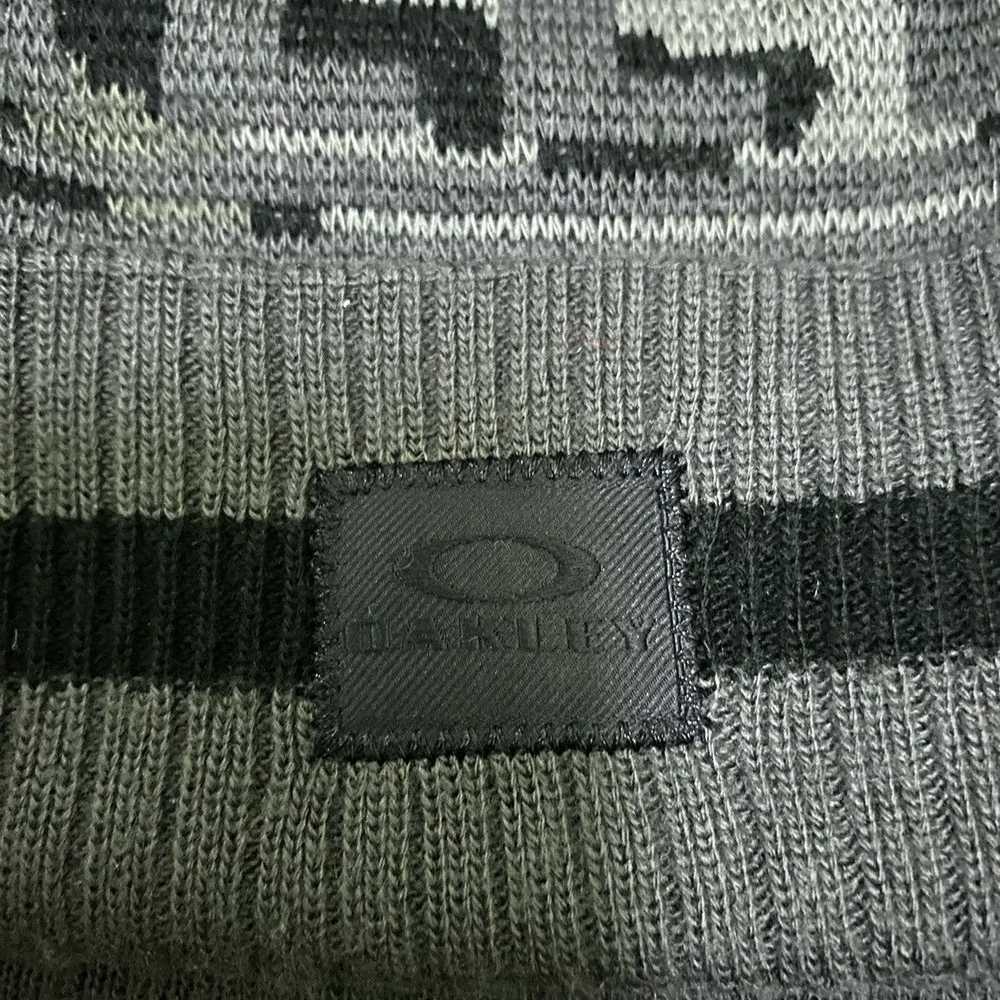 Vintage Oakley Beanie Hat Grey Colour - image 3