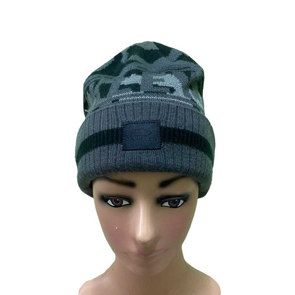 Vintage Oakley Beanie Hat Grey Colour - image 4