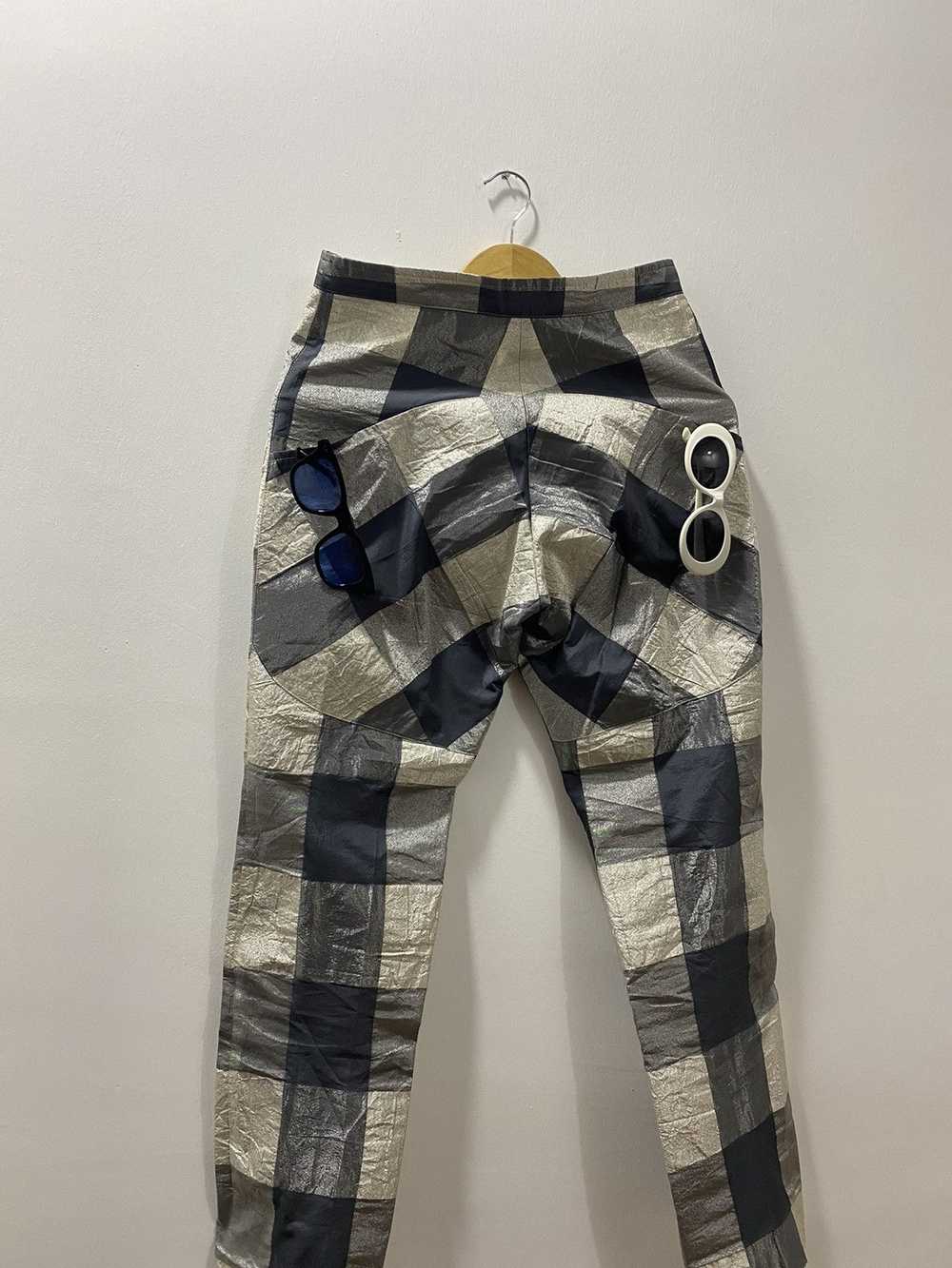 Yohji Yamamoto Plaid Checkered Pant - image 4