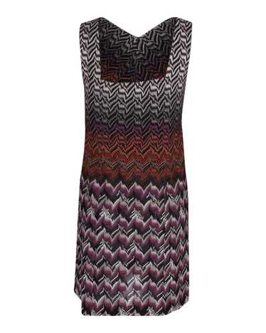 Missoni Multicolor Print Sleeveless Mini Dress in… - image 1