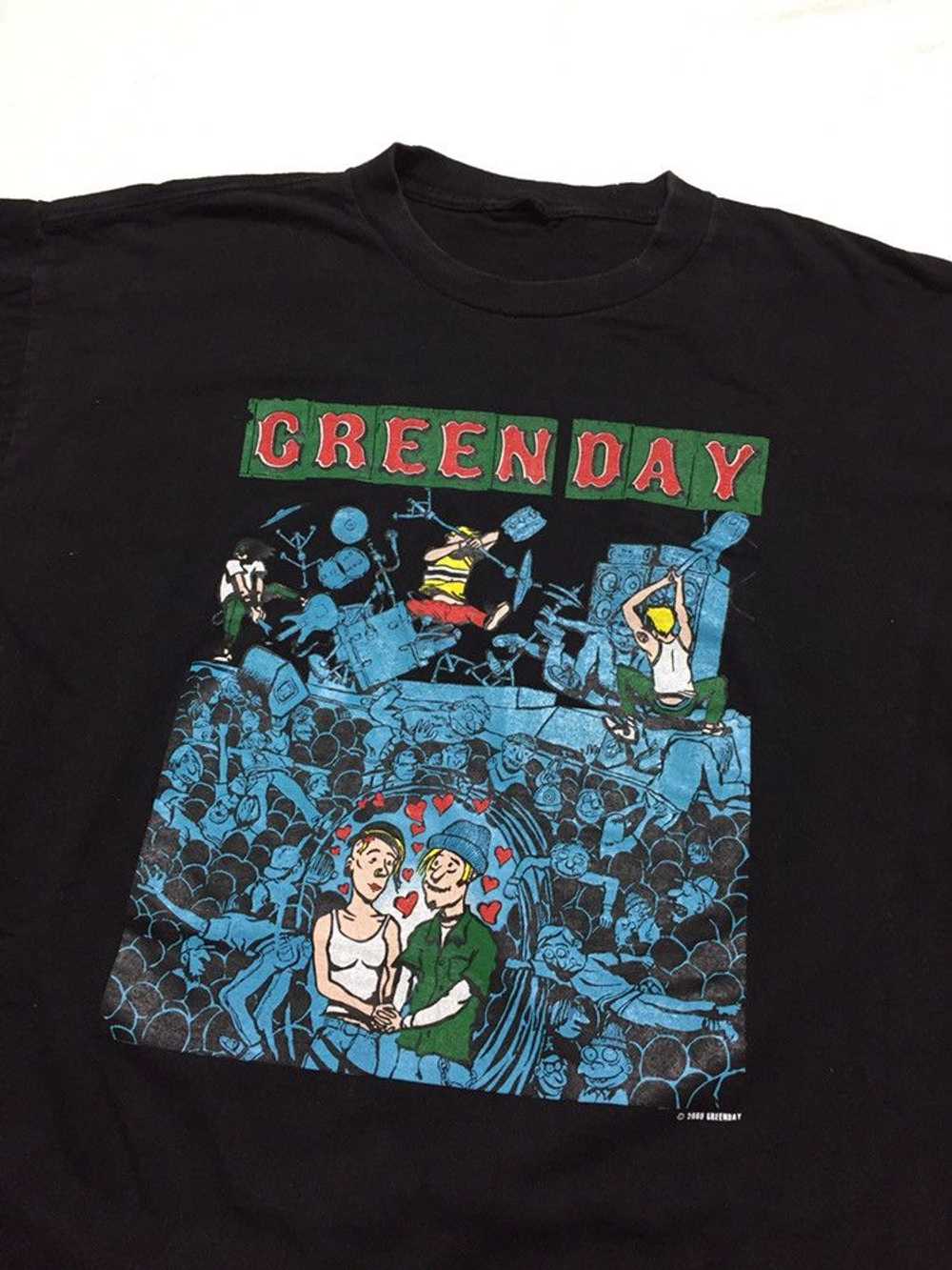 Vintage 2000 Green Day Band Tees - image 3