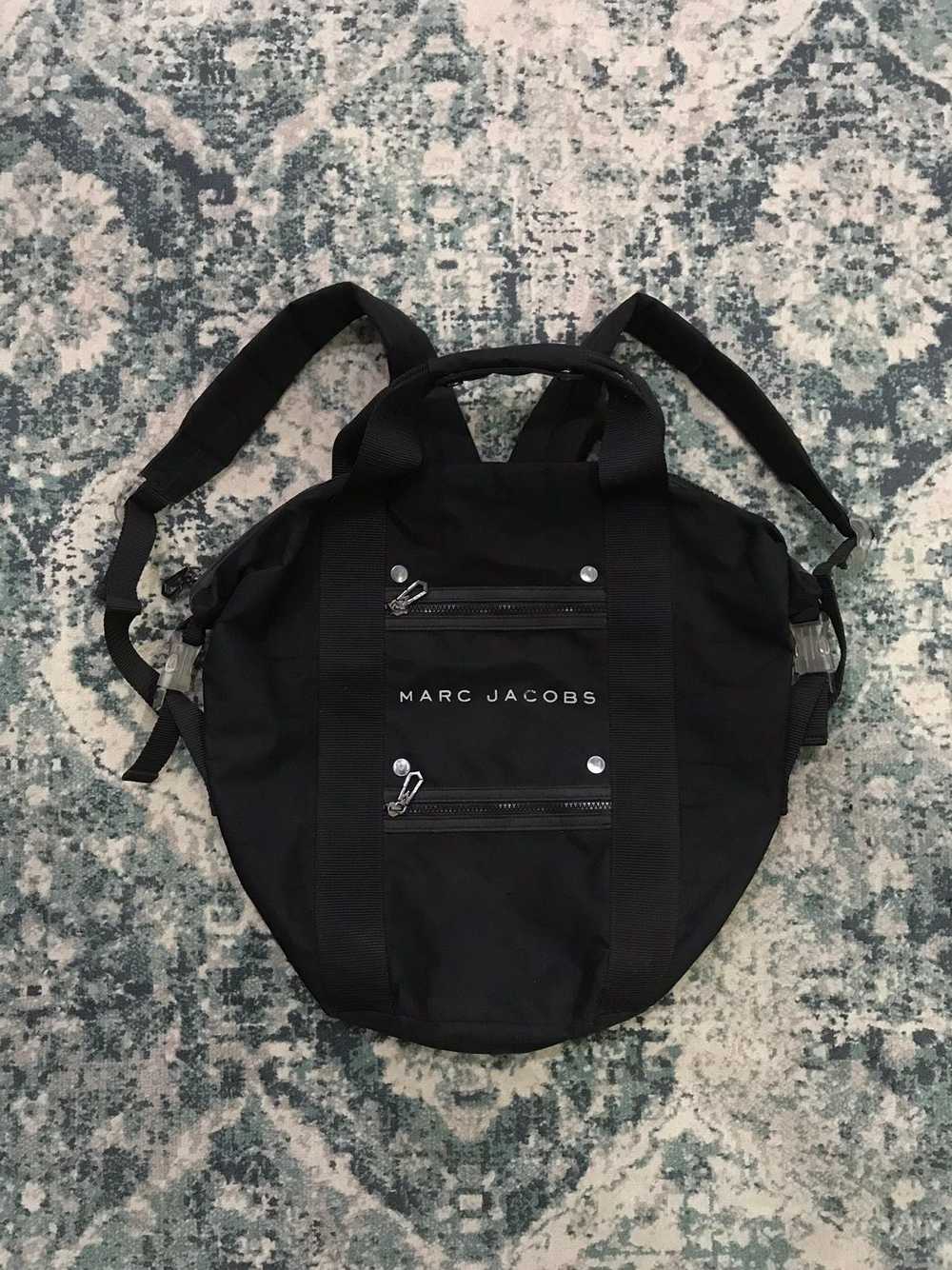 Marc Jacobs 2 In 1 Military Style Nylon Bag Pack - image 2