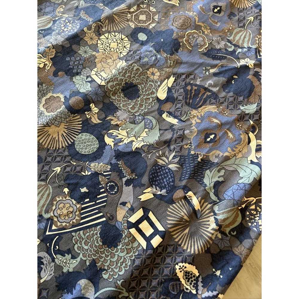 Maaji Contrast Fancy Gallop Print Maxi Dress Blue… - image 10