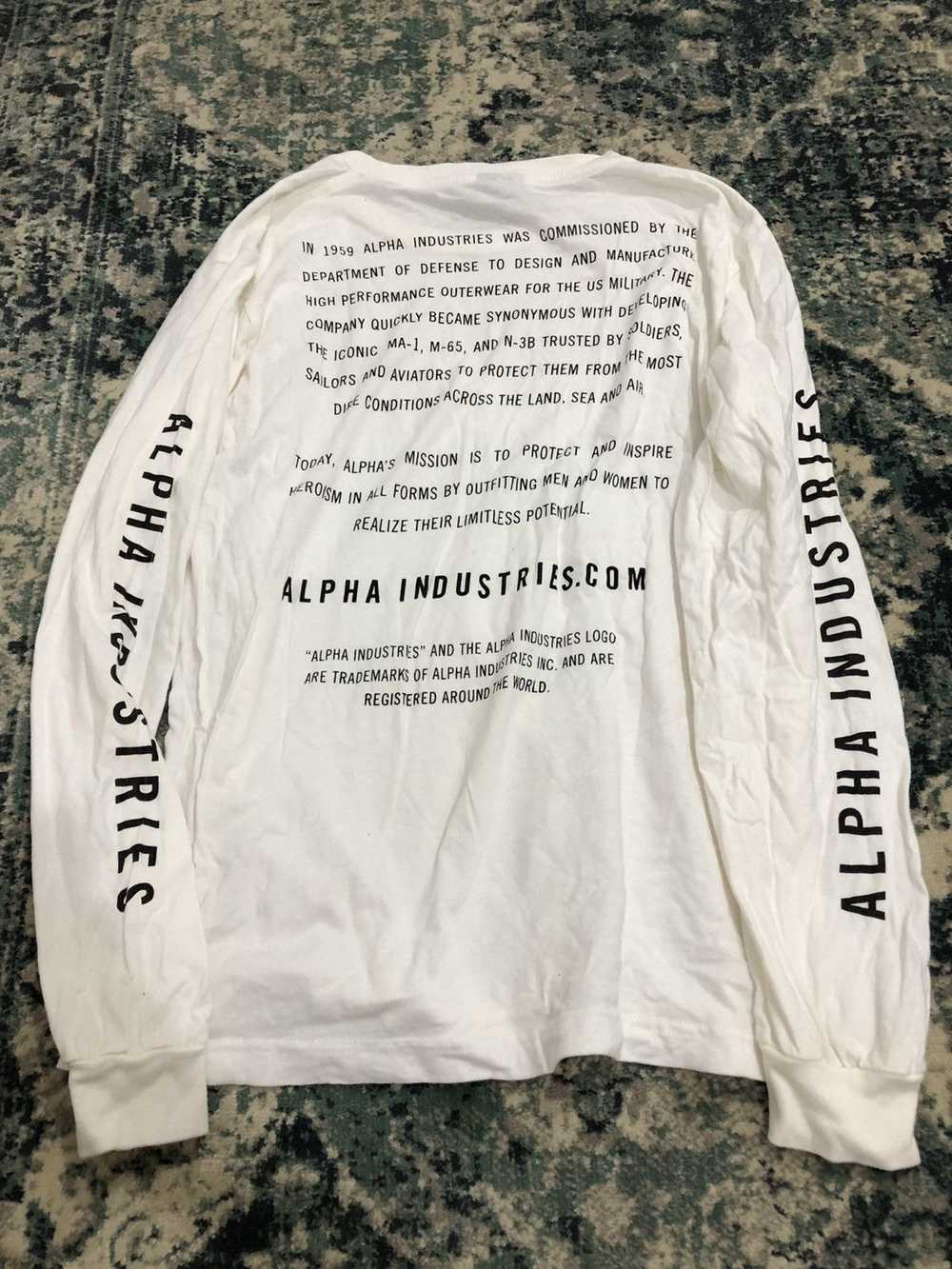 Alpha Industries History Long Sleeve Shirt - image 2