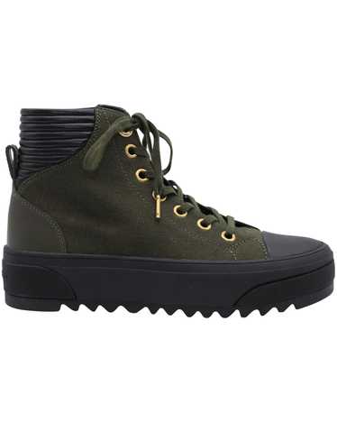 Michael Kors Green Canvas High Top Sneakers by Mi… - image 1