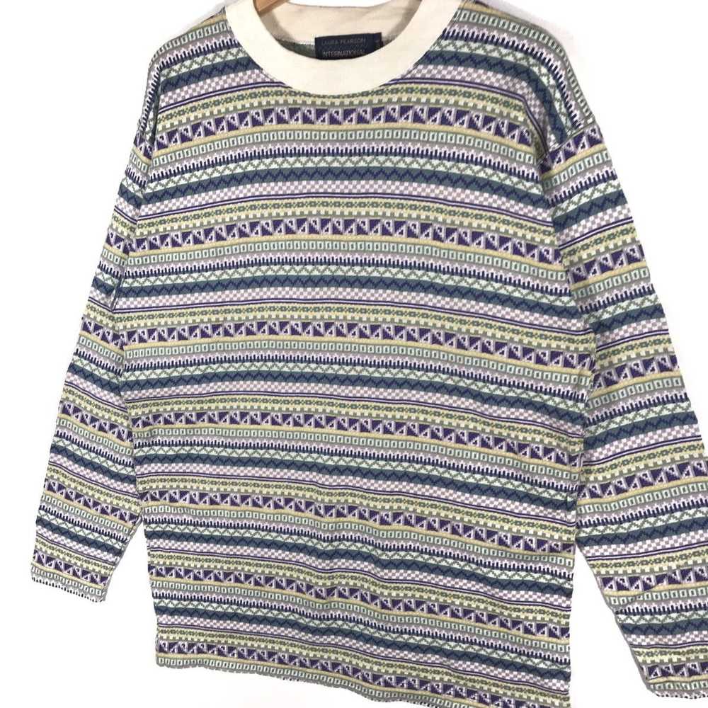 Vintage - laura pearson sweatshirt - image 2