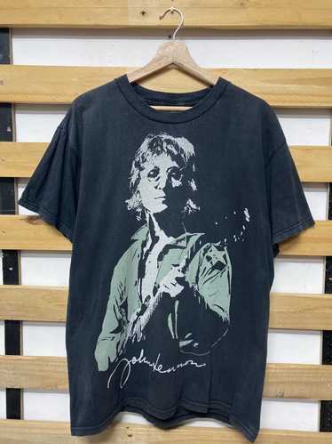 Vintage Y2k John Lennon Yoko Ono Tshirt - image 1