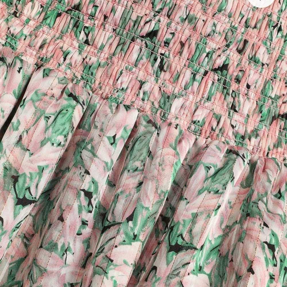 NWOT Lulus Wished for This Pink Floral Smocked Ha… - image 6