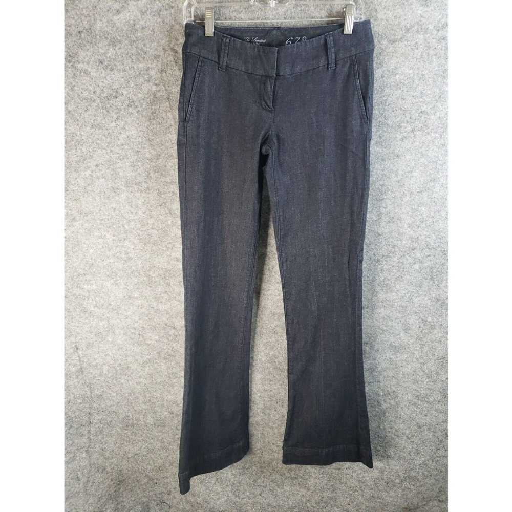Vintage The Limited Denim Blue Chino Jeans 678 Wo… - image 2