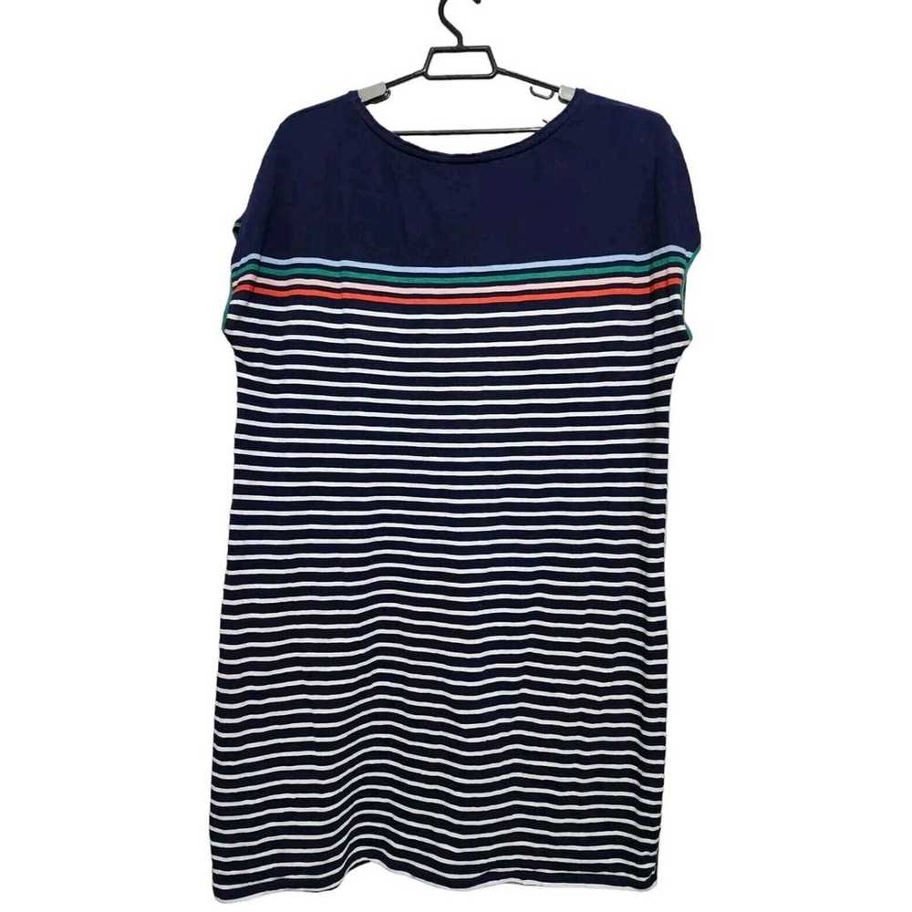 Boden Size 18L Paulina Jersey Dress Navy Striped … - image 6