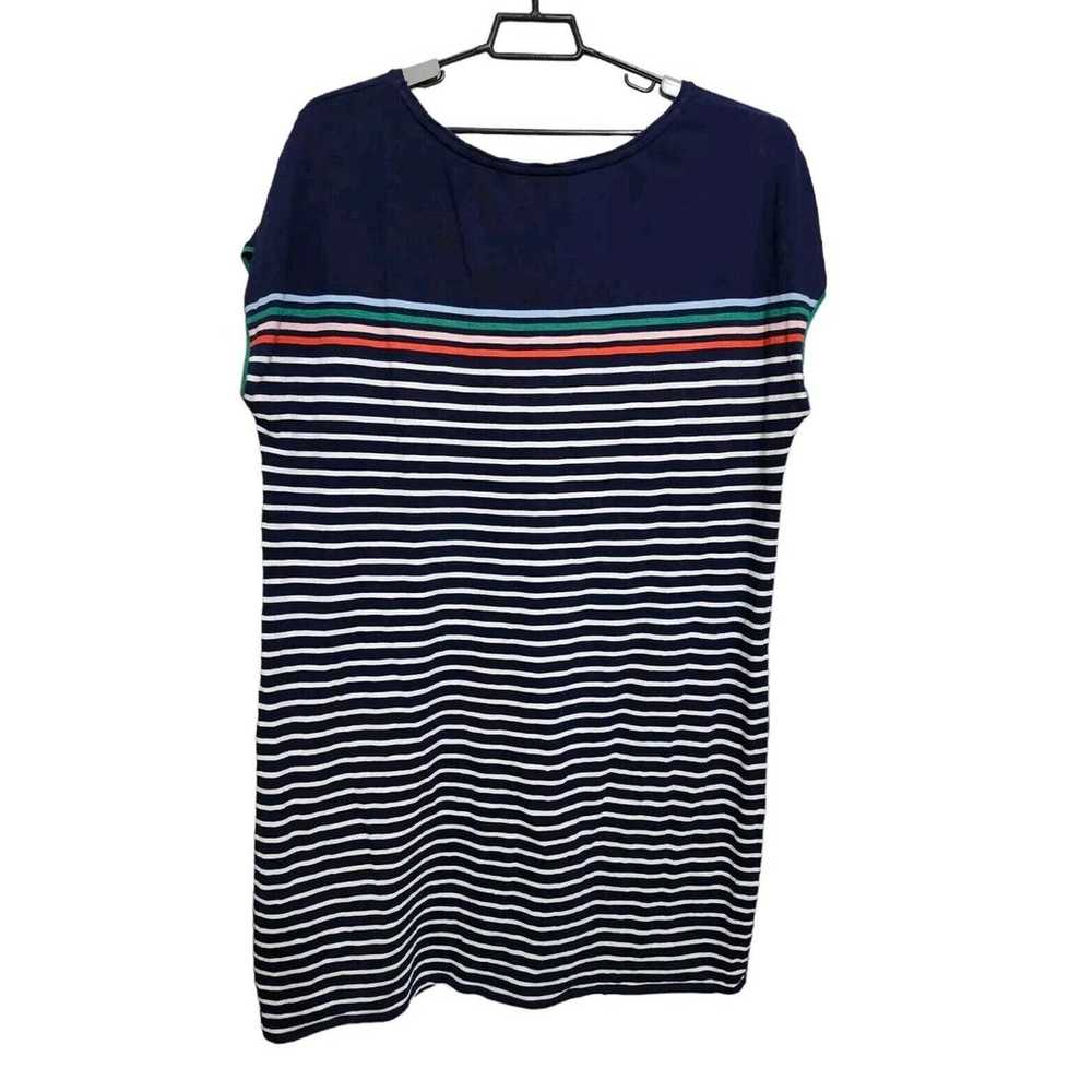 Boden Size 18L Paulina Jersey Dress Navy Striped … - image 7