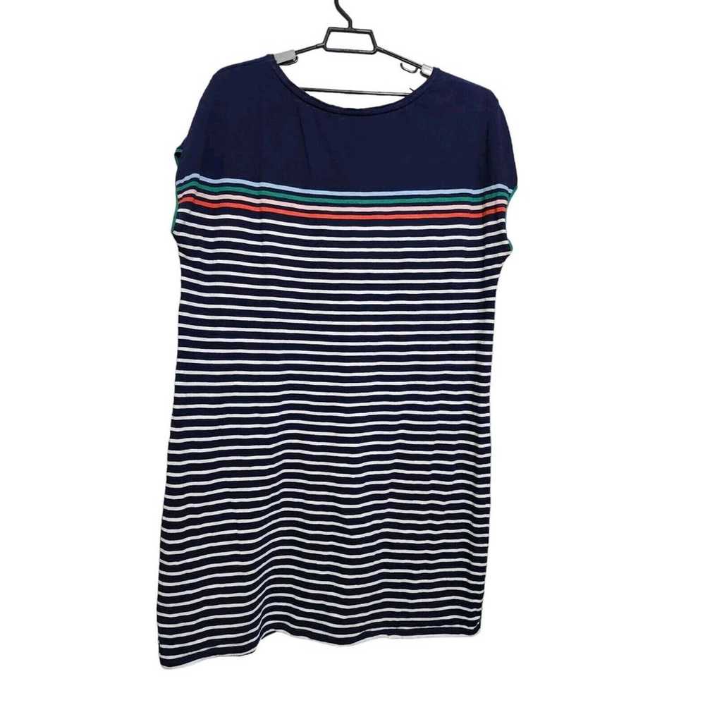 Boden Size 18L Paulina Jersey Dress Navy Striped … - image 9