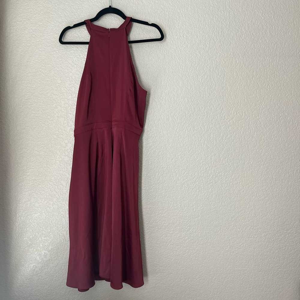 ModCloth Best of Luxe Satin Halter Dress Size 16 … - image 4