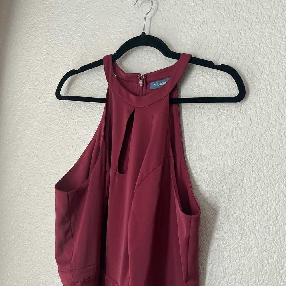 ModCloth Best of Luxe Satin Halter Dress Size 16 … - image 8