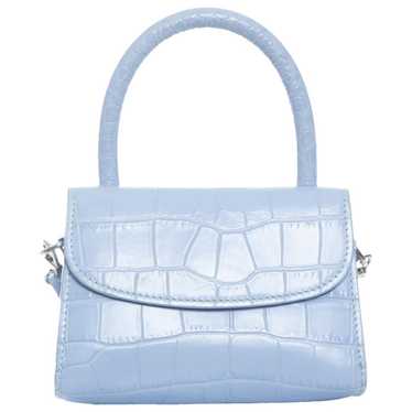 By Far Mini patent leather handbag