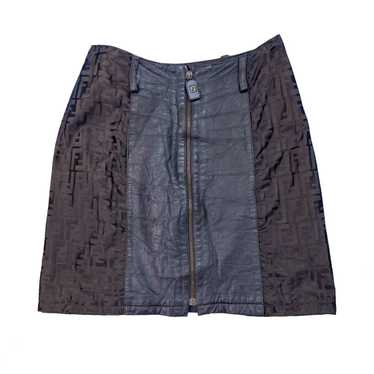 Fendi zucca monogram skirt - Gem