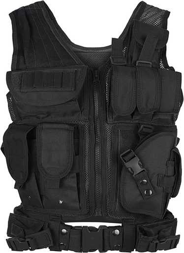 Military - Tactical Vest Adjustable Outdoor Train… - image 1