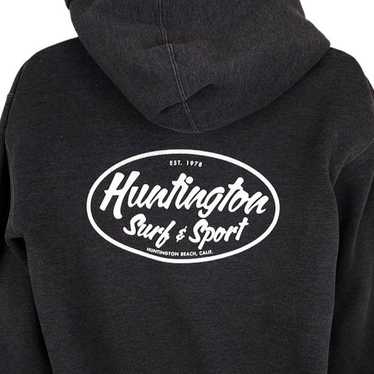 Zip up Hoodie Vintage Huntington Surf and Sport fashion Hardcore Surf Shop